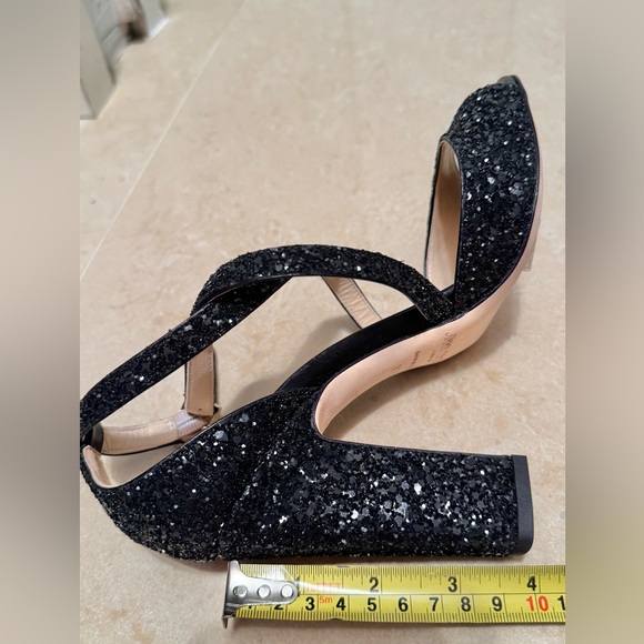 Jimmy Choo sparkling black sandals. Size 37.5. - Picture 13 of 13